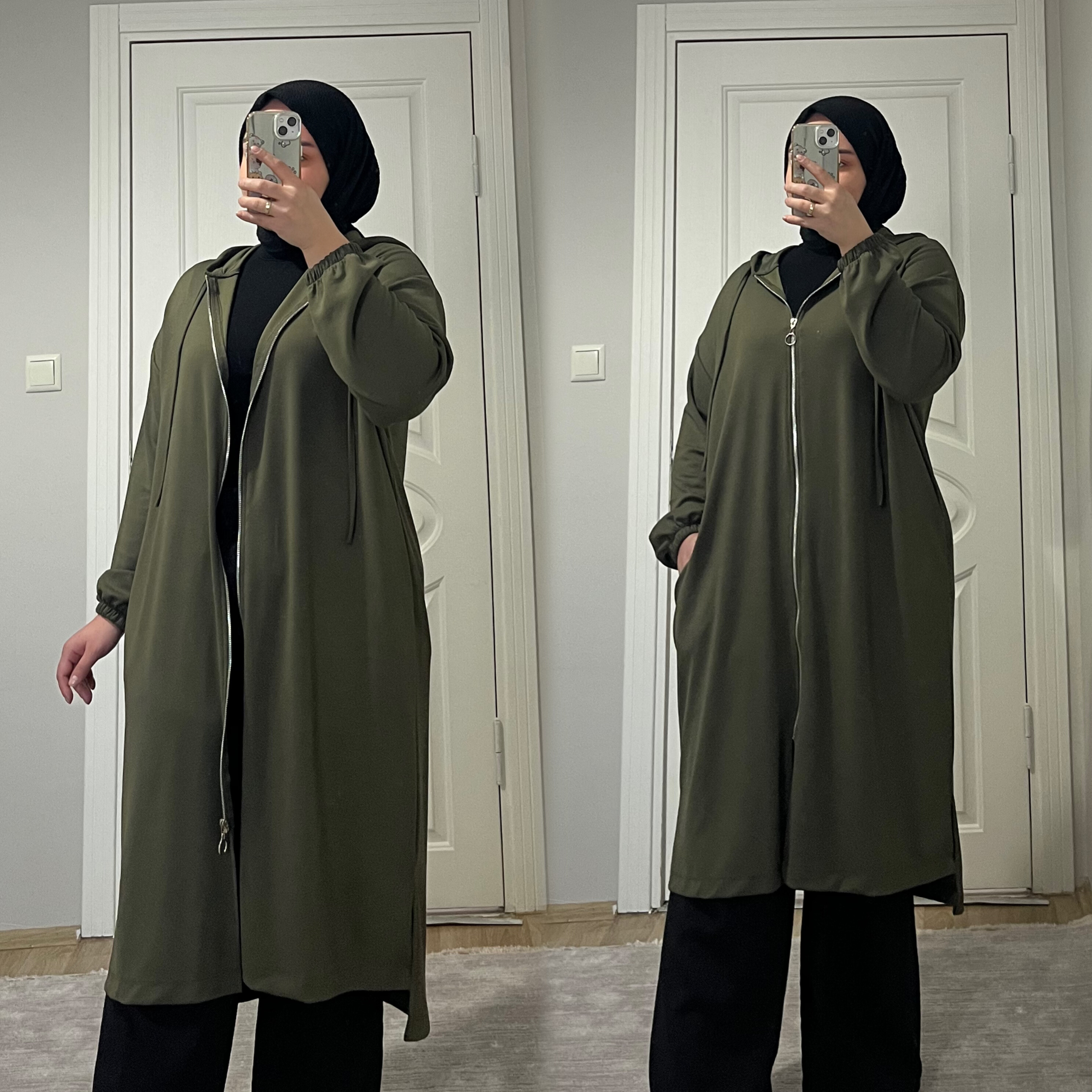 Yeşil Oysho Kumaş Uzun Kap ~ Nirva Butik | Image Not Found