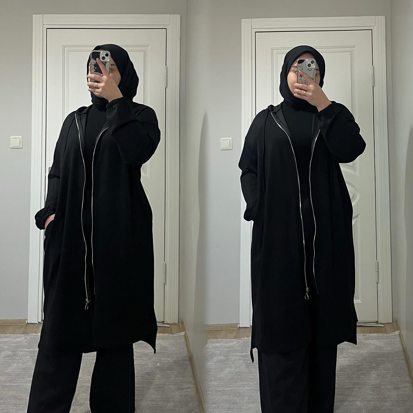 Siyah Oysho Kumaş Uzun Kap ~ Nirva Butik | Image Not Found