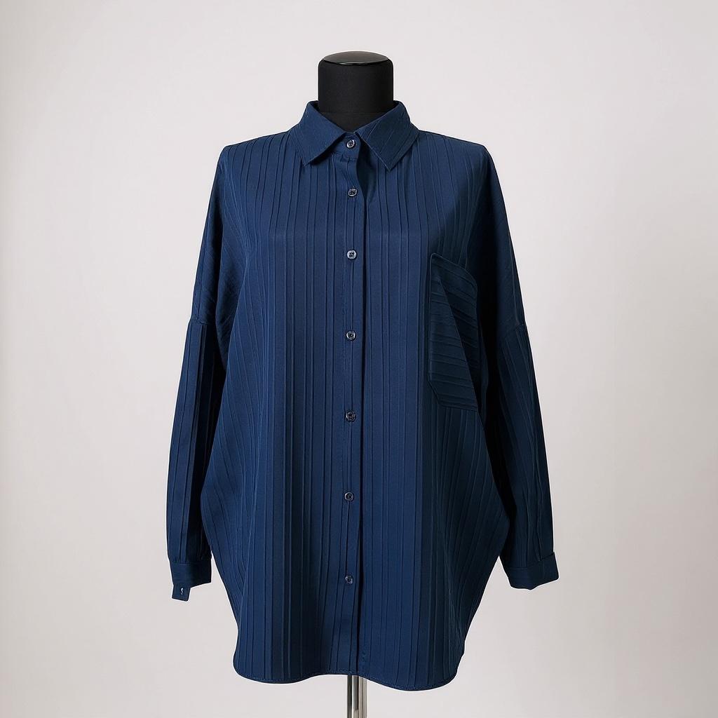 Lacivert Oversize Gömlek ~ Nirva Butik | Image Not Found